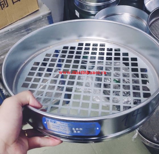 Sàng rây đường kính 400mm cỡ lỗ 63mm