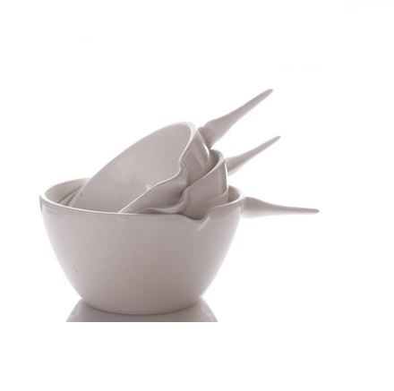 Bát sứ 70ml chịu nhiệt, có cán, hãng Onelab