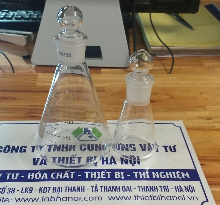 Bình tam giác 1000ml có nhám 29/32, nút thủy tinh, hãng Onelab