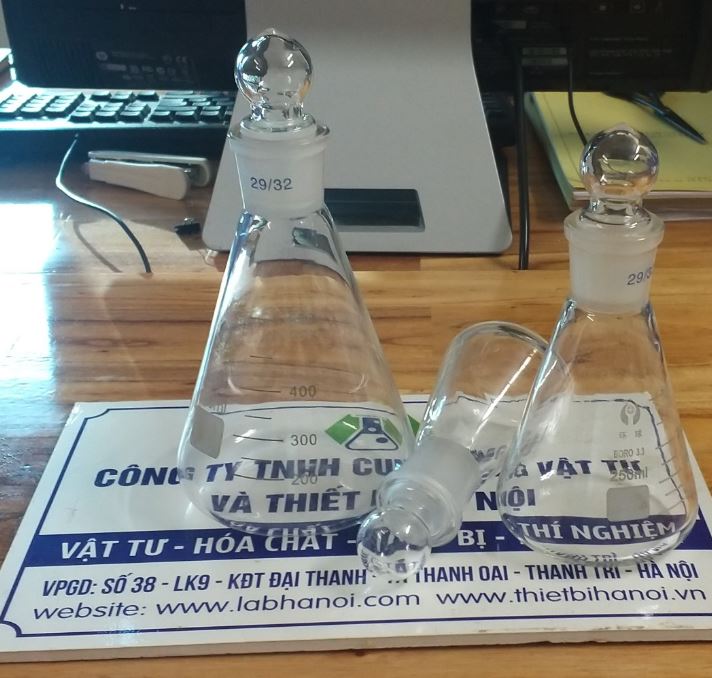 Bình tam giác có nút 500ml, hãng Onelab