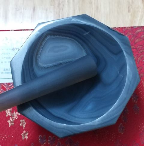 Bộ chày cối mã não 120mm, hãng Onelab