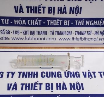 Bơm tiêm thủy tinh 20ml, hãng Onelab