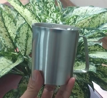 Ca inox chia vạch 1500ml, hãng Onelab