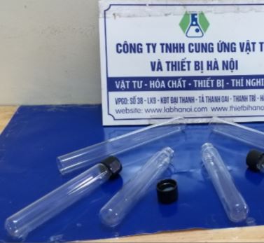 Ống nghiệm có nắp vặn đen 18x180mm, hãng Onelab