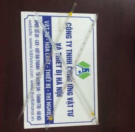 Pipet thủy tinh thẳng 1ml hãng Onelab