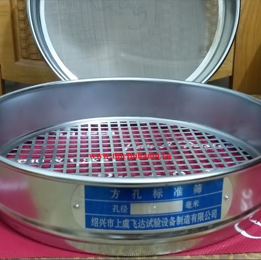 Sàng rây thí nghiệm đường kính 200mm, cỡ lỗ 12,5mm