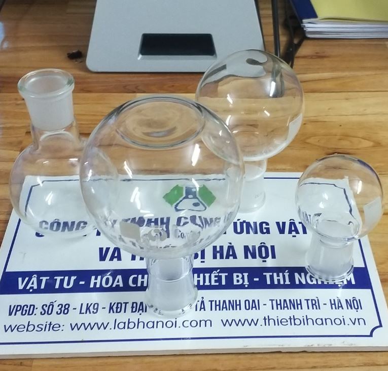 Bình cầu đáy bằng 20000ml cổ nhám 55/44