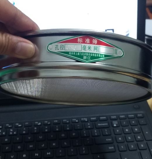 Sàng rây phân tích cỡ hạt cỡ lỗ 0,053mm, đường kính 300mm