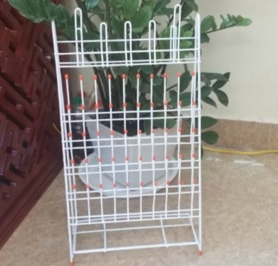 Giá phơi dụng cụ thí nghiệm loại để bàn, hãng Onelab