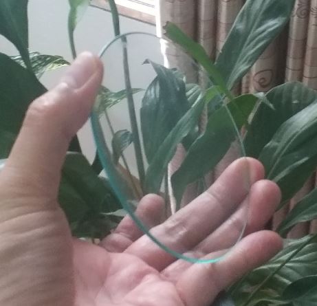 Mặt kính đồng hồ phi 120mm, hãng Onelab