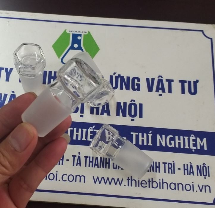 Nút thủy tinh lục giác, nhám 34/35, hãng Biohall