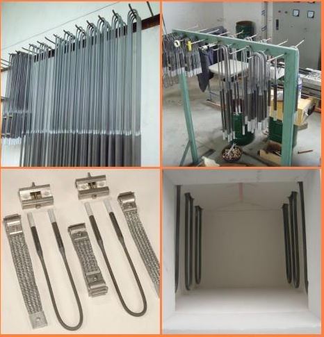 Thanh gia nhiệt 1800 độ chữ U