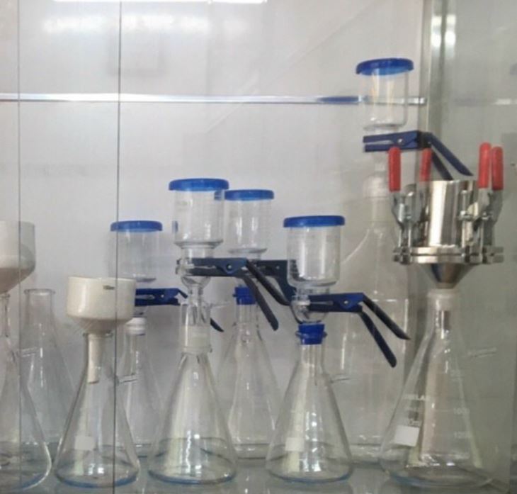 Bộ lọc vi sinh 10000ml, nút silicone, hãng Onelab