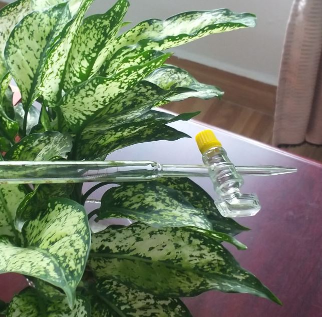 Buret trắng 50ml khóa thủy tinh, hãng Onelab