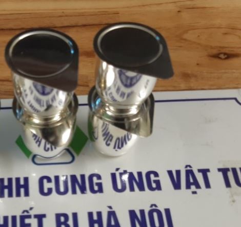 Chén bạc 100ml có nắp, hãng Onelab