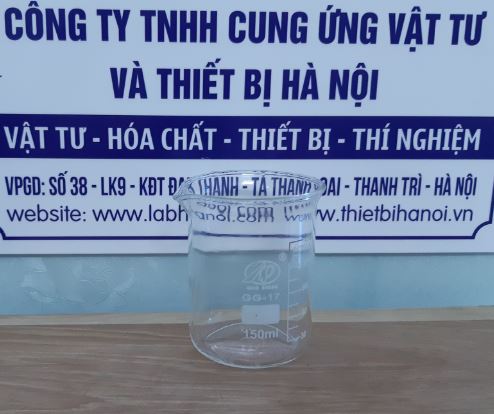 Cốc thủy tinh chịu nhiệt 150ml, hãng Onelab