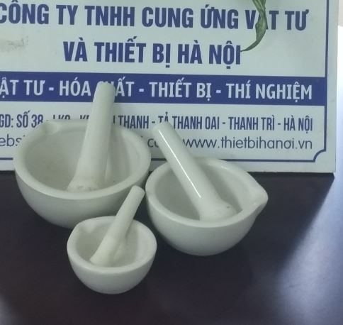 Bộ chày cối sứ 216mm, hãng Onelab