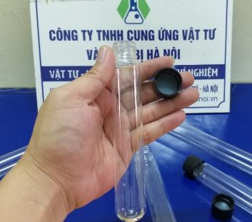 Ống nghiệm có nắp vặn đen 20x150mm, hãng Onelab