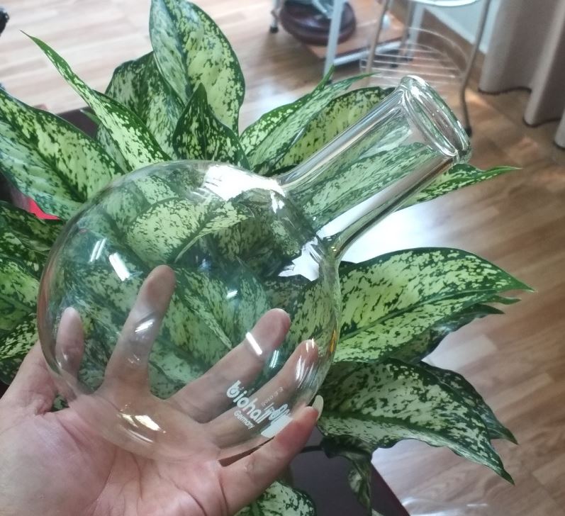 Bình cầu đáy tròn 3000ml, hãng Biohall