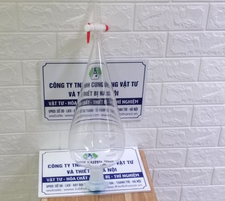 Bình lắng gạn 5000ml, hãng Onelab