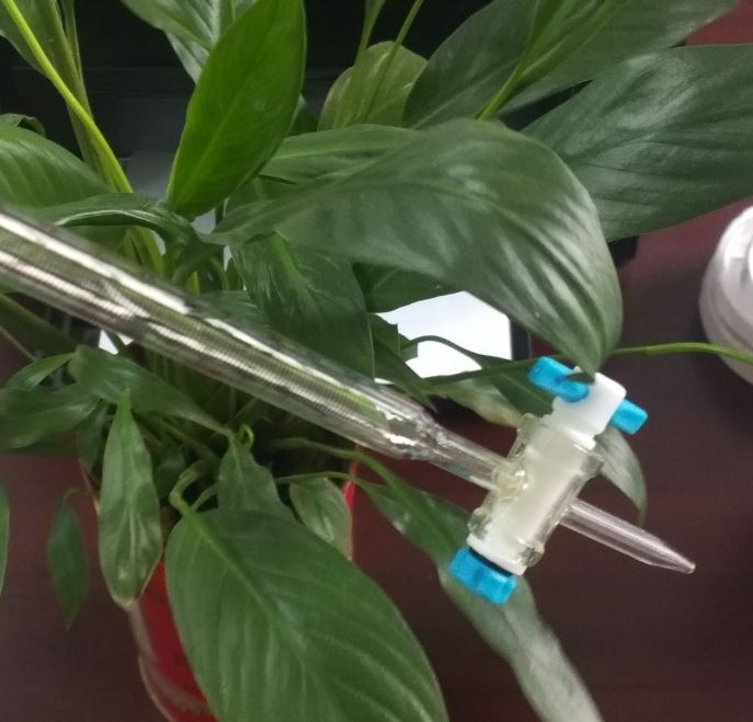 Burette trắng, khóa nhựa 10ml, hãng Onelab