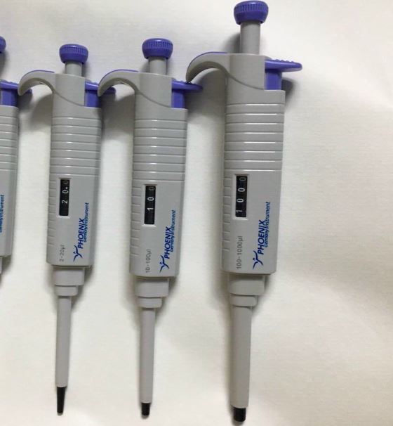 Micropipet hấp tiệt trùng 1 kênh 5-50ul