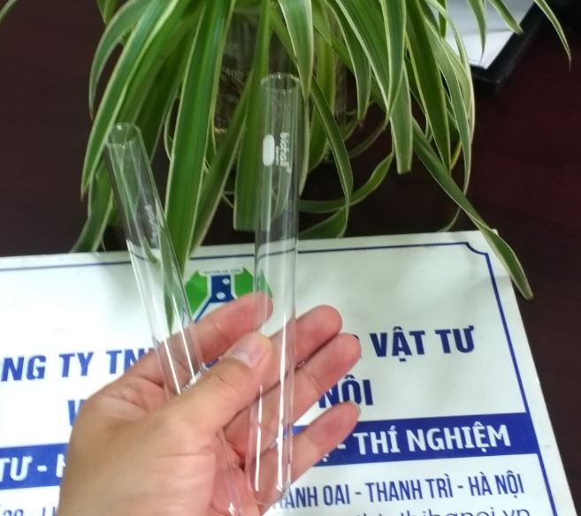 Ống nghiệm thủy tinh kích thước 18 x 180mm, hãng Biohall