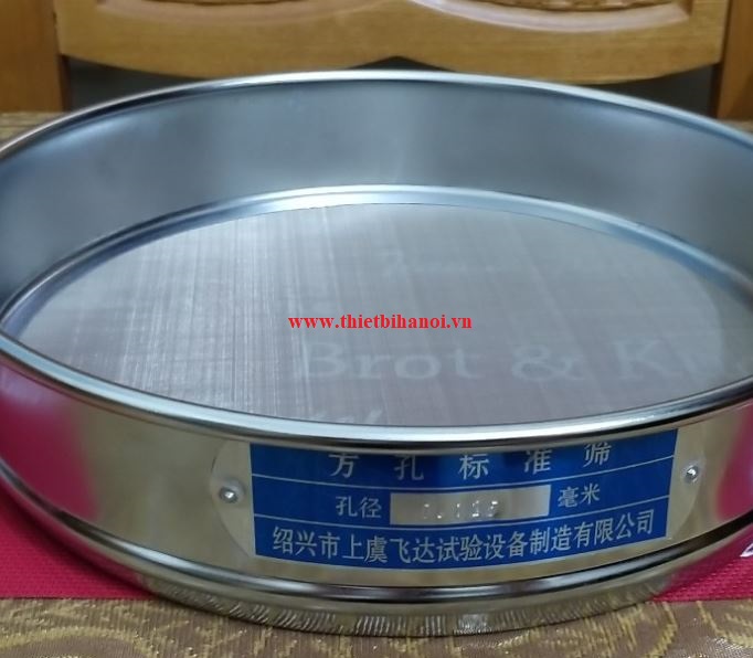 Sàng rây thí nghiệm đường kính 200mm, cỡ lỗ 0,045mm