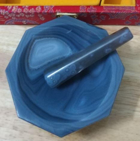 Cối chày mã não phi 12cm, hãng Onelab