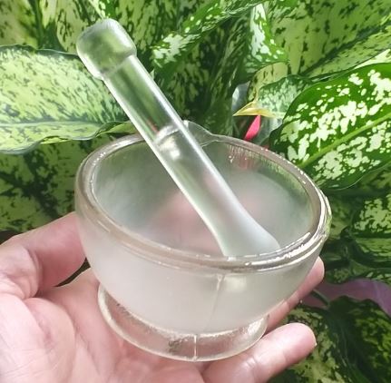 Chày cối thủy tinh phi 75mm, hãng Onelab