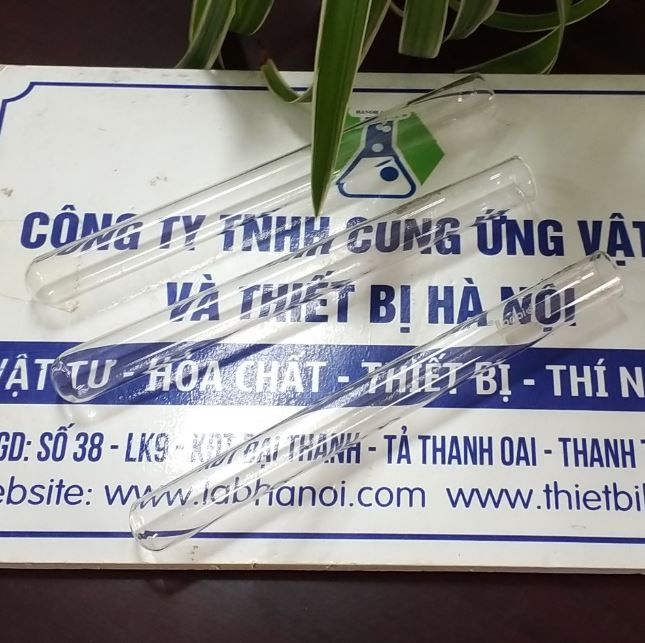 Ống nghiệm thủy tinh kích thước 20 x 150mm, hãng Biohall