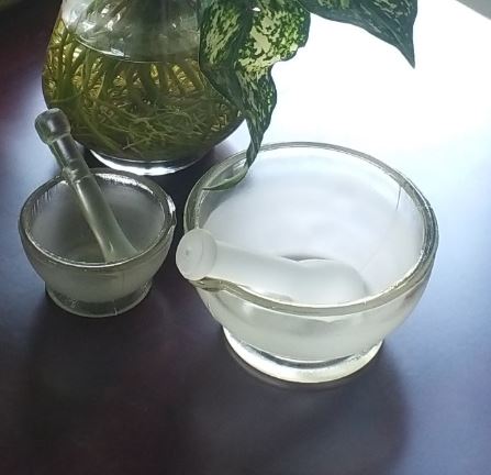 Chày cối thủy tinh phi 90mm, hãng Onelab