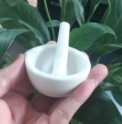 Cối chày bằng sứ phi 60mm, hãng Onelab