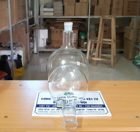 Bình cầu đáy bằng 125ml, hãng Onelab