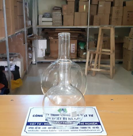 Bình cầu đáy bằng 150ml, hãng Onelab