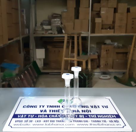 Bình định mức trắng 10ml, hãng Onelab