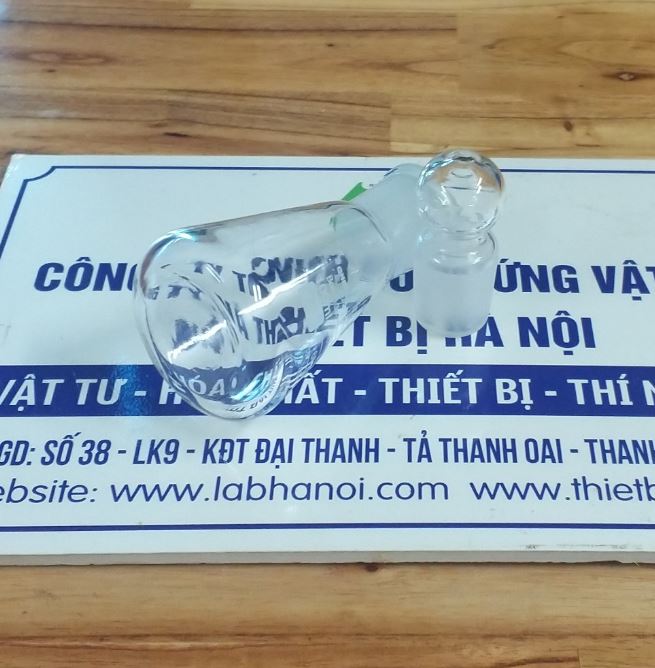 Bình tam giác có nút thủy tinh 50ml, hãng Onelab