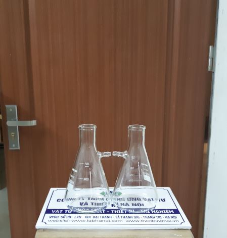 Bình tam giác có nhánh 125ml, hãng Onelab