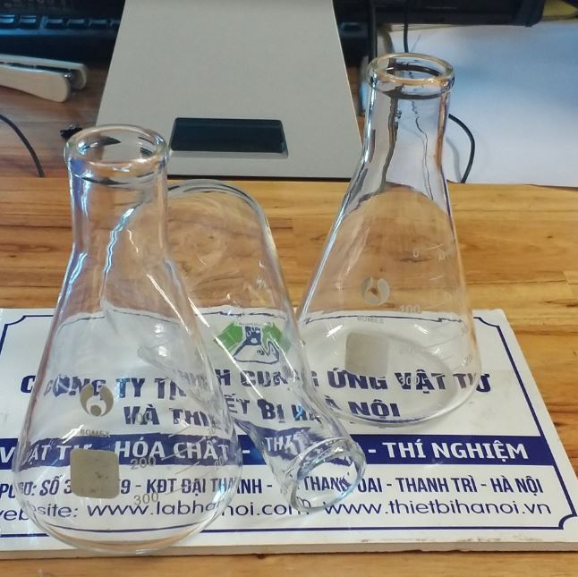 Bình tam giác miệng hẹp 500ml, hãng Onelab