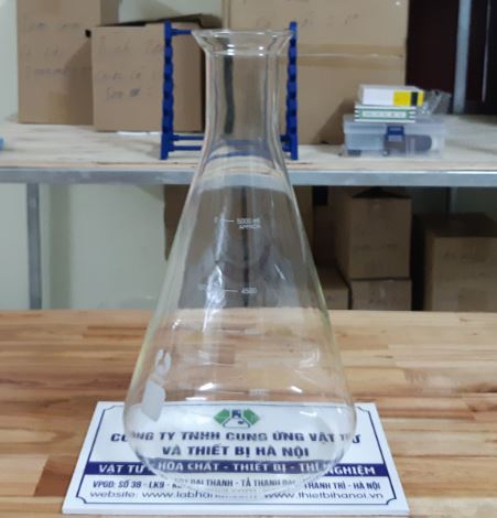 Bình tam giác thủy tinh 10000ml, hãng Onelab