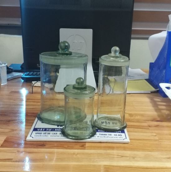 Bô can thủy tinh 150x400mm, hãng Onelab