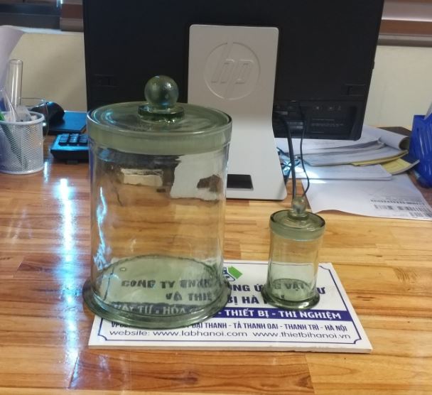 Bô can thủy tinh 180x400mm, hãng Onelab