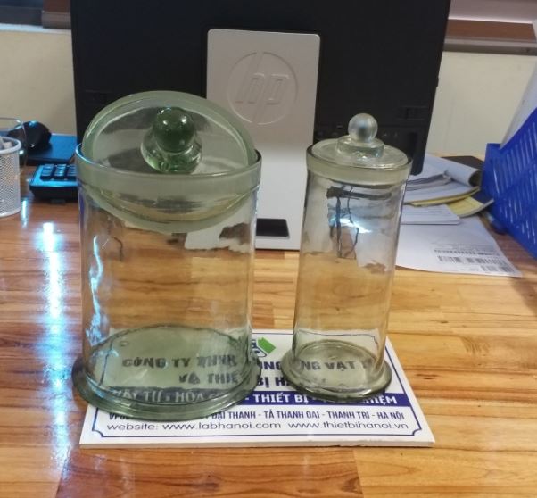 Bô can thủy tinh 180x450mm, hãng Onelab