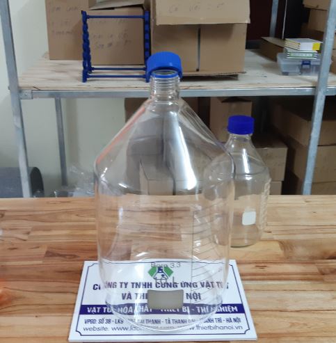 Chai trung tính trắng nắp vặn xanh 15000ml, hãng Onelab