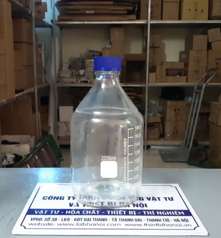 Chai trung tính trắng nắp vặn xanh 2000ml, hãng Onelab