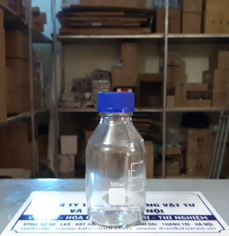Chai trung tính trắng nắp vặn xanh 500ml, hãng Onelab