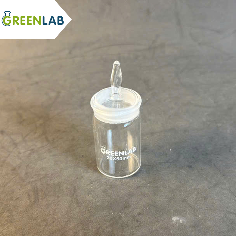 Chén Cân Thuỷ Tinh 30x50mm, Hãng GreenLab