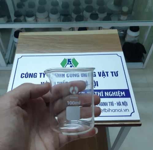Cốc đốt cao thành 100ml, hãng Onelab