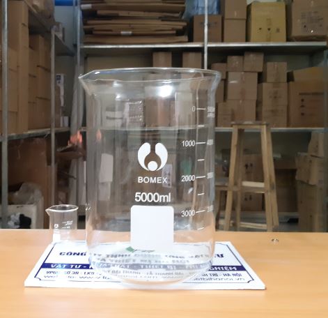 Cốc đốt cao thành 5000ml, hãng Onelab