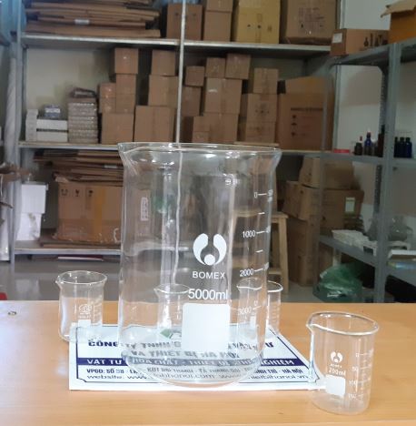 Cốc đốt thấp thành 10000ml, hãng Onelab